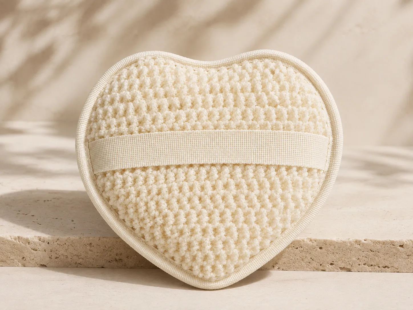 Heart Loofah view 2