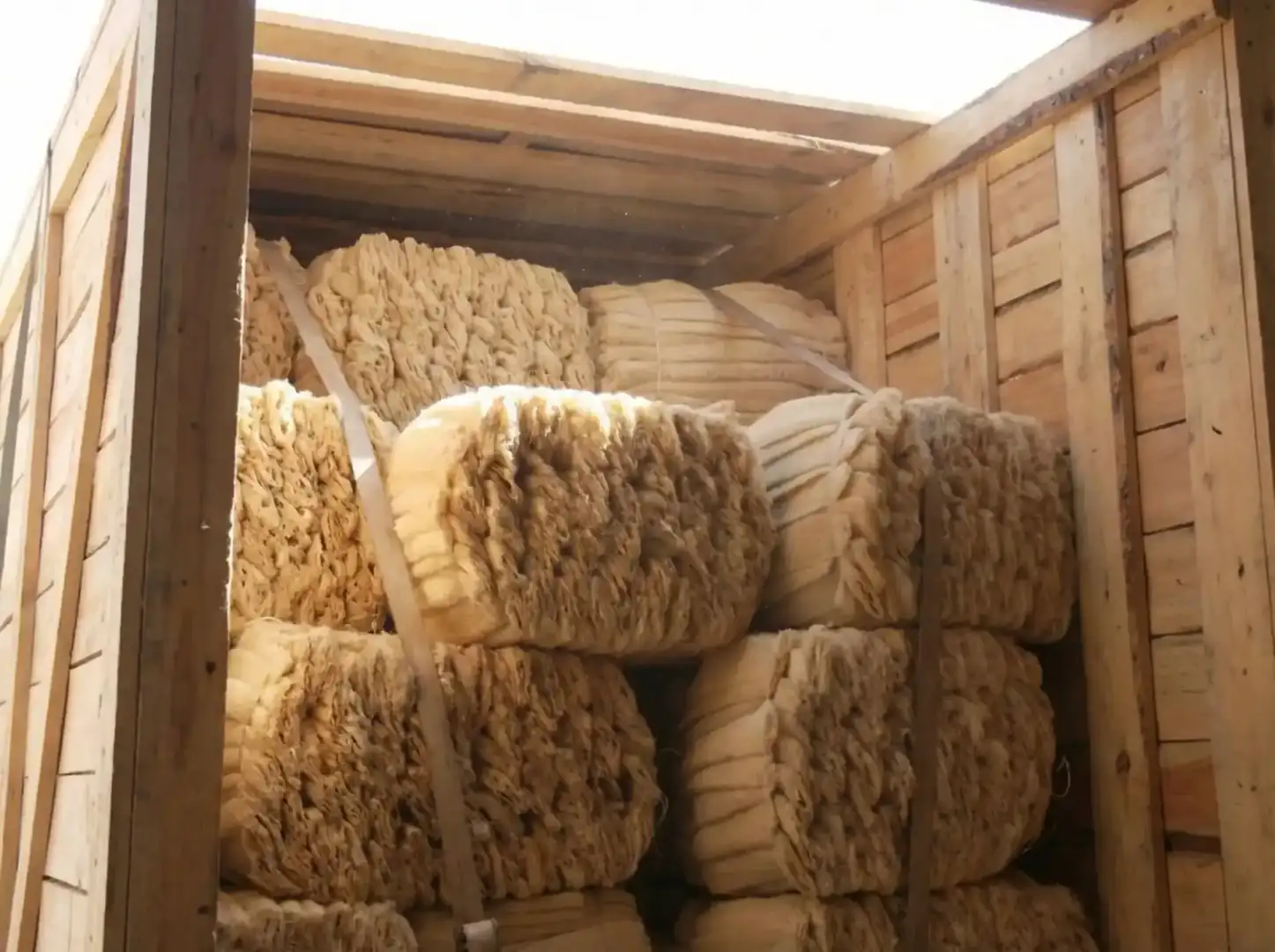 Raw Loofah (Raw Material Bales) view 2