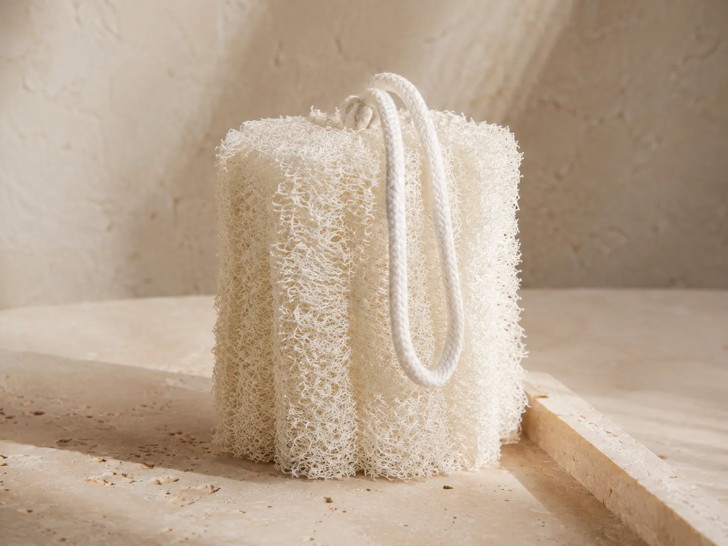 Raw Loofah Balls view 2